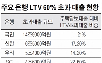 금융권 LTV 초과 대출 ‘부실 뇌관’