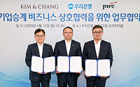 우리은행, 김앤장·삼일PwC와 손잡고 기업승계 지원