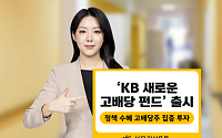 KB자산운용, '새로운 고배당 펀드' 출시…배당소득 분리과세·감액배당·성장가치 전략 활용