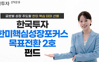 한국투자신탁운용, 한·미 성장산업 투자 목표전환형 펀드 출시