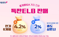 키움증권, 중개형ISA 전용 원금지급형 특판 ELB 판매