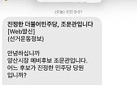 양산시장 경선 막판 파행…김일권 측, 조문관 문자 허위사실로 경찰 고발