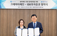 IBK투자증권, 크레아타체인과 디지털자산 금융 서비스 발굴 '맞손'