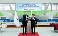 대한항공, 에어버스에 A320 날개부품 ‘샤크렛’ 누적 5000대 인도