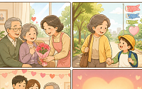 [만화로 보는 시니어 뉴스] 부모·손주 모두 챙기는 시니어의 5월