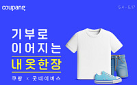 “고객 구매 수량만큼 매칭” 쿠팡, 취약계층에 패션상품 18만점 기부