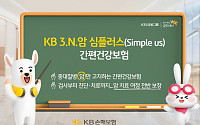 KB손보, 암 검사부터 치료까지 보장⋯유병자 간편건강보험 선봬