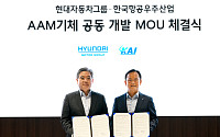 현대차그룹ㆍKAI, ‘K-AAM’ 동맹 구축…“하늘길 모빌리티 주도권 잡는다”