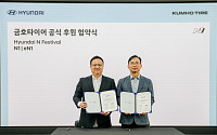 금호타이어, ‘현대 N 페스티벌’ 후원 확대…전기차 레이싱 타이어 기술력 강화