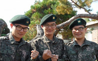 세쌍둥이 육군하사 동반 임관
