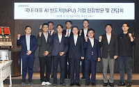 이억원 금융위원장, 국내 대표 AI반도체기업 현장방문 [포토]