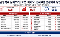[급등락주 짚어보기] 에이프로젠, 퇴행성관절염 신약 승인 기대 상한가…코스피 6개·코스닥 8개 ↑