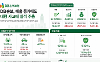 DB손보, 대형 사고에 1분기 실적 ‘주춤’…매출은 16.2%↑[종합]