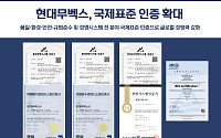 현대무벡스, 5대 경영시스템 ISO 인증 유지…‘글로벌 스탠다드’ 입증