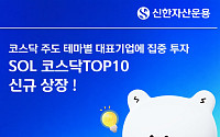 "코스닥 대표기업 10에 집중투자"…'SOL 코스닥TOP10 ETF' 신규상장