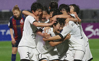 우승 혈투 속 역전패…수원FC 위민의 눈물 [종합]