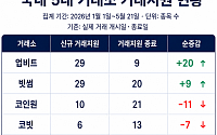 88개 올리고 85개 내렸다…가상자산 거래소 상장관리 능력 시험대