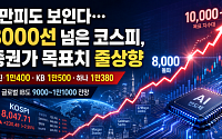 “1만피도 보인다”…8000선 넘은 코스피, 증권가 목표치 줄상향
