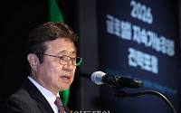 2026 GSSF, 환영사 하는 김의형 KOSRA 회장 [포토]