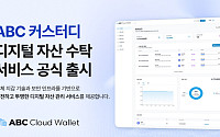 안랩블록체인컴퍼니, ‘ABC 클라우드 월렛’ 오픈…디지털 자산 보관·관리 지원