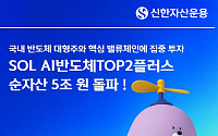 신한자산운용, 'SOL AI반도체TOP2플러스 ETF' 순자산 5조 돌파