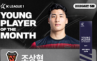 포항 조상혁, 5월 K리그 영플레이어상 수상