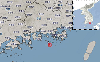 [속보] 경남 통영 남남서쪽 해역서 규모 2.9 지진