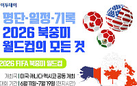 명단·일정·기록…2026 북중미 월드컵의 모든 것 [그래픽 스토리]