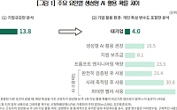 중소기업 AI활용 저조⋯"조직환경 갖추면 격차 대폭 축소"