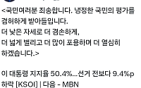 李 대통령, 지지율 하락에 "국민께 죄송…더 낮은 자세로 열심히"