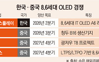 OLED 시장 키우는 삼성디플·LGD…中 추격에 기술 경쟁 격화