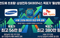 '반도체 초호황'…증권가, 삼성전자·SK하이닉스 목표가 또 줄상향