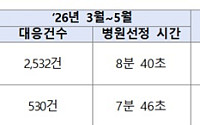 응급실 이송체계 혁신으로 응급실 미수용 '0건'…9월 전국 확대