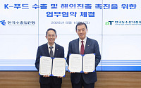 한국수출입은행, aT와 K-푸드기업 수출 지원 맞손