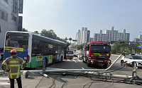 수원 장안구 천천동 일대 정전⋯시내버스 교통사고 여파