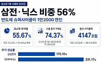 삼전·닉스 비중 56%…반도체 슈퍼사이클이 1만2000 엔진[코스피 1만 시대의 조건②]