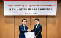 SK증권, 에데나코리아와 디지털자산 금융사업 맞손