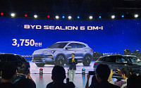BYD, 첫 PHEV '3750만원' 승부수…국내 하이브리드 시장 도전장 [부산모빌리티쇼]