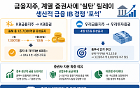 금융지주, 계열 증권사에 '실탄' 릴레이…생산적 금융 IB 경쟁 '포석'