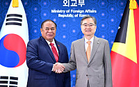 한-동티모르 외교장관 회담..."다양한 분야 협력 확대"