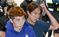 홍명보, 쏟아지는 야유 속 귀국⋯취재진 질문에는 '입 꾹'