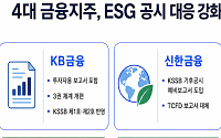 4대 금융, 지속가능경영보고서 발간…ESG 공시 대응 고도화