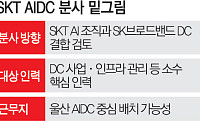 SKB DC 떼고 SKT AI와 결합…AIDC 분사 밑그림 [SK, AI 인프라 재편]