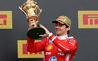 샤를 르클레르, F1 영국 GP 우승