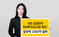 KB운용 '삼성전자SK하이닉스 50 펀드' 설정액 1000억 돌파