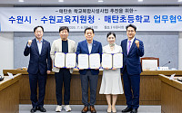 이재준·안민석 '벽 깨기' 맞손…수원 매탄초 학교복합시설, 전국 모델 만든다