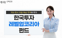 한국 증시 재평가에 투자…한투운용, 레벨업코리아 펀드 출시