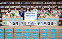 HD현대중공업, 울산지역 취약 계층에 보양식 꾸러미 전달
