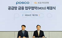 포스코, KB국민은행과 철강 고객사 공급망 금융 지원