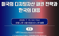 DAXA·MRI, '미국의 디지털자산 패권 전략과 한국의 대응' 세미나 개최